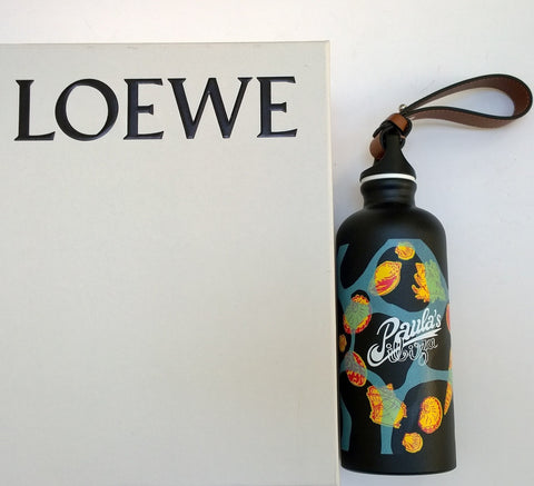 Loewe Paula's Ibiza SIGG Leather Trimmed Strap Water Bottle
