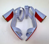 Christian Louboutin Miss Sabina 85 Lavender Patent Sandals New in Box