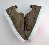 Christian Louboutin Louis Junior Orlato Brown Suede Sneakers Flex