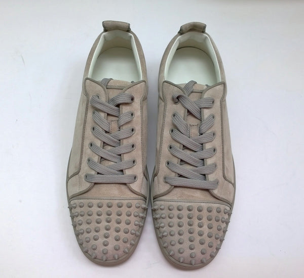 Christian Louboutin Louis Junior Sneakers in Warm Grey Goose