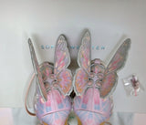 Sophia Webster Chiara Butterfly Sandals 3-D Heels New in Box