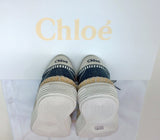 Chloé Telma Sneakers in Dark Denim Espadrille Trainers