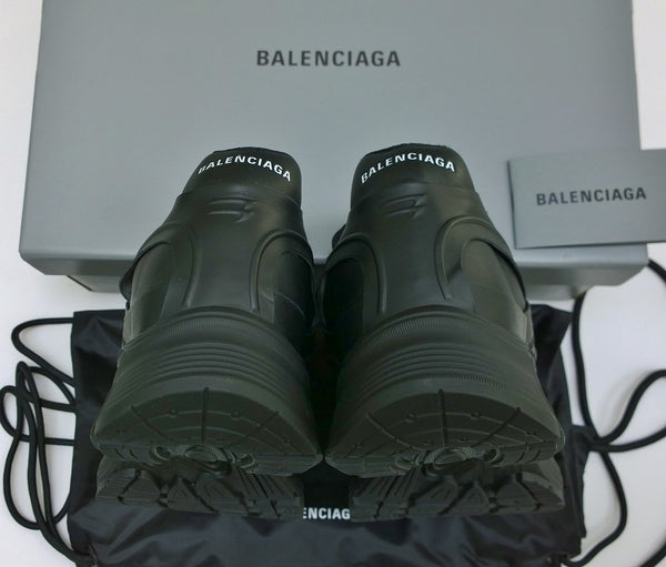 Balenciaga Phantom Black Leather Sneakers 46 Trainers