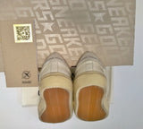 Golden Goose Soul Star Beige Cream Leather Sneakers