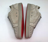 Christian Louboutin Louis Junior Sneakers in Warm Grey Goose