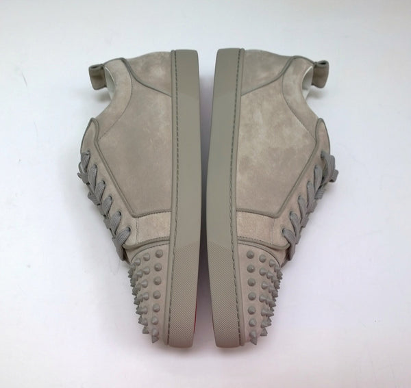 Christian Louboutin Louis Junior Sneakers in Warm Grey Goose