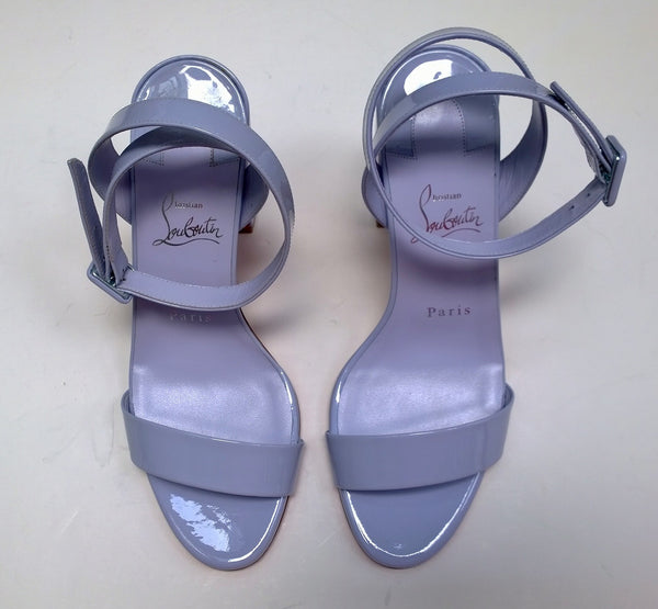 Christian Louboutin Miss Sabina 85 Lavender Patent Sandals New in Box