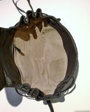 Bottega Veneta Black Intrecciato Woven Leather Crossbody Bag
