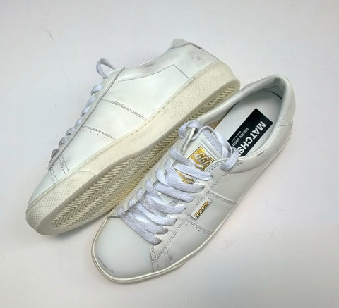 Golden Goose Matchstar GGDB White Leather Sneakers Trainers