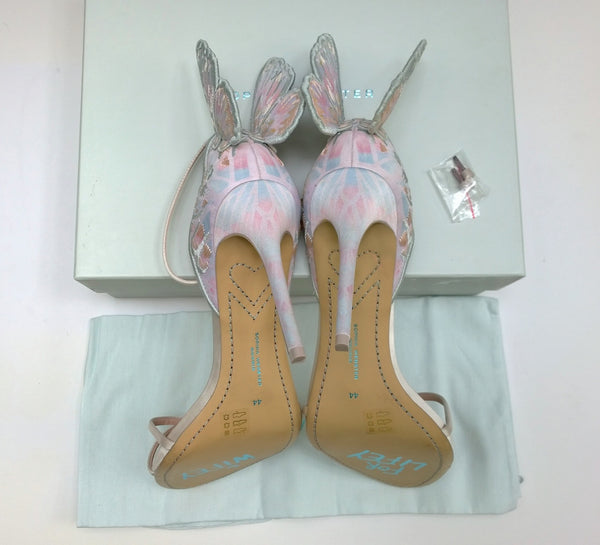 Sophia Webster Chiara Butterfly Sandals 3-D Heels New in Box