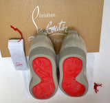 Christian Louboutin Louis Junior Sneakers in Warm Grey Goose