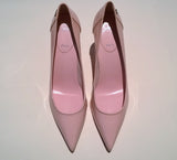Christian Louboutin Sporty Kate 85 Pale Pink Patent Heels Lin Rosy