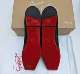 Christian Louboutin Mamadrague Leather Ballet Flats Pointe Shoes Toe New in Box