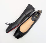 Christian Louboutin Mamadrague Leather Ballet Flats Pointe Shoes Toe New in Box