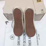 Golden Goose Super Star White Leather Sneakers with Gold Star New in Box