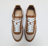 Christian Louboutin Tutti Rui Brown Leather, Canvas and Suede Sneakers New in Box Trainers