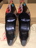 Christian Louboutin Hot Chick 100 Patent Starlight Heels New in Box