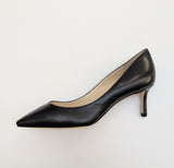 Jimmy Choo Romy 60 Kitten Heels in Black Leather New in Box