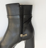 Jimmy Choo Lawton 65 Black Leather Ankle Boots New in Box