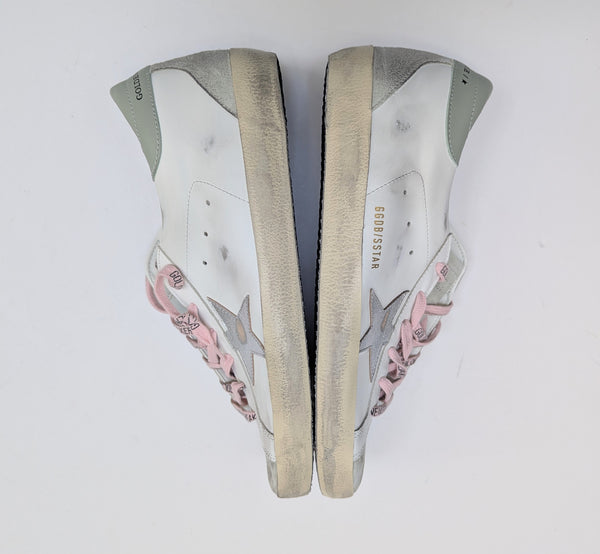 Golden Goose Super Star Classic White Leather Sneakers New in Box