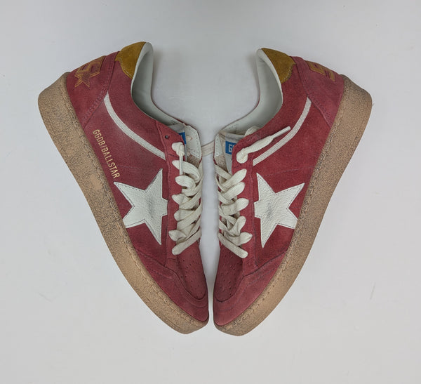 Golden Goose Ballstar Suede Sneakers Ball Star New in Box Authentic Trainers
