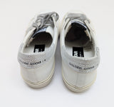 Golden Goose Hi Star Sneakers in White Leather with Silver Detail New in Box Trainers