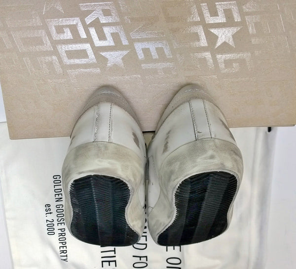 Golden Goose Super Star Sneakers with Black Star