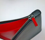 Christian Louboutin For Rui Black Leather Document Computer Case  Sleeve in Leather