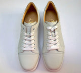 Christian Louboutin Vieira White Leather Sneakers New in Box Trainers