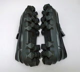 Valentino Trackstud Beatle Studs Black Leather Platform Loafers New in Box Shoes
