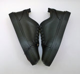 Christian Louboutin Adolon Junior Faux Leather Black Sneakers New in Box Ethical Vegan Shoes