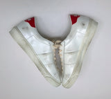 Golden Goose Matchstar White Sneakers with Red Tab New in Box