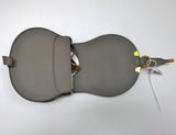 Chloé Marcie Small Crossbody Handbag in Grey Leather New Bag with Tags