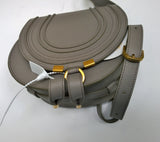 Chloé Marcie Small Crossbody Handbag in Grey Leather New Bag with Tags