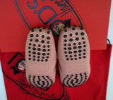 Tod's x Alber Elbaz Pink Perforated Leather Elasticated Sides Loafers New in Box