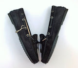 Tod's Gommino Black Suede Loafers with Rubber Soles New in Box Flats