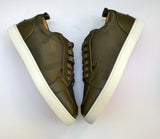 Christian Louboutin Rantulow Orlato Sneakers in Balmore Camouflage Jacquard and Khaki Leather New In Box