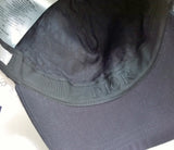 Dior Silver Metal Logo Baseball Cap in Black Cotton