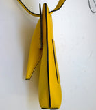 Loewe Elephant Pocket in Yellow Leather Crossbody Pouch Phone Bag New