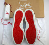 Christian Louboutin Louis Junior Spikes in Multi Leather New in Box Sneakers
