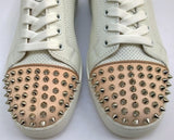 Christian Louboutin Louis Junior Spikes in Multi Leather New in Box Sneakers