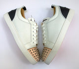 Christian Louboutin Louis Junior Spikes in Multi Leather New in Box Sneakers