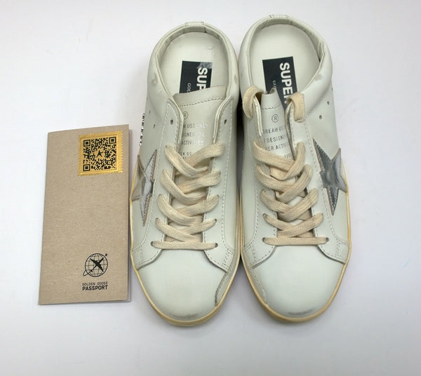 Golden Goose Superstar Sabot Slides Sneakers New in Box