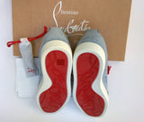Christian Louboutin Rantulow Suede Sneakers in Paseo Pale Blue Suede Sneakers
