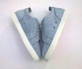 Christian Louboutin Rantulow Suede Sneakers in Paseo Pale Blue Suede Sneakers