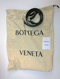 Bottega Veneta Borsa Leather Shoulder Bag in Dark Green New