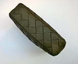 Bottega Veneta Borsa Leather Shoulder Bag in Dark Green New