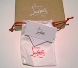 Christian Louboutin Rose with Thorns Bag Charm New in Box Red Leather Bloom