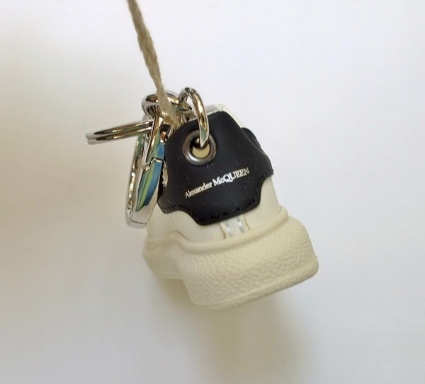 Alexander McQueen Oversized Sneakers Key Ring Bag Charm Trainers Miniature