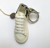 Alexander McQueen Oversized Sneakers Key Ring Bag Charm Trainers Miniature